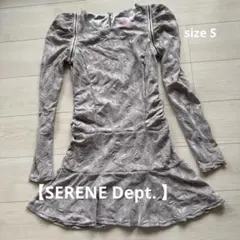 【SERENE Dept. 】長袖ドッキングワンピースのサムネイル