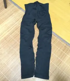黒い着圧レギンス ストレッチ素材　補正下着　中古