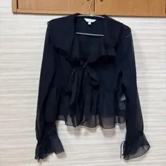 moussyボウタイシフォンブラウスのサムネイル