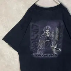 古着 90s ドラゴンボールZ トランクス シャツ アニメ ブラック 黒 ①