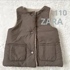 ZARA ダウンベスト　110