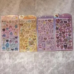 【正規品】うるちゅるポップシール　4枚セット