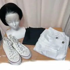 呪術廻戦 乙骨憂太 コスプレ 衣装 ウィッグ付き フルセット 男装のサムネイル