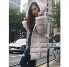 RESEXXY リゼクシー フード付ダウンコート