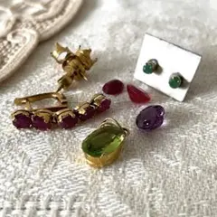 アクセサリー　ジュエリー　パーツ　ルース　ミャンマー産　宝石　天然石