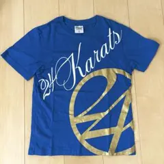 24karats Tシャツ　青　150のサムネイル