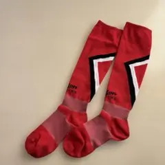 Cotton Traders ラグビーソックス 赤