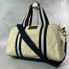 POLO Ralph Lauren Mini Boston Bag canvas