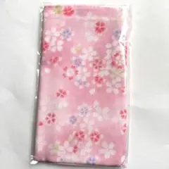 新品　日本製手ぬぐい さくら　桜　ピンク　総柄　花柄　日本風　プレゼント用人気
