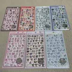 【正規品】ボンボンドロップシール サンリオ文字 7枚セット 早い者勝ち！