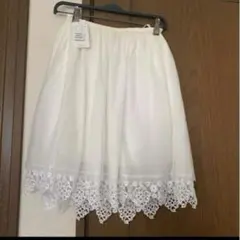MACPHEE マカフィーレース付き スカート Mサイズ　新品！