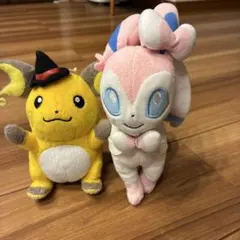 ポケモン ぬいぐるみ ニンフィア ライチュウ 2体セット