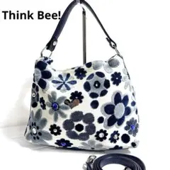 Think Bee! ブルーカナリー マーガレット 2way ショルダーバッグ