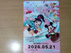 ディズニーリゾートライン フリーきっぷ 使用済み リゾラ 35周年