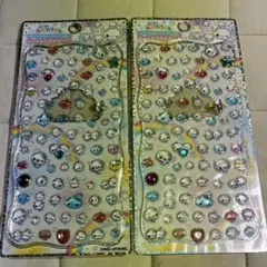 あわわちゃん　ジュエルプチドロップ ボンボンドロップ シール　2枚セット