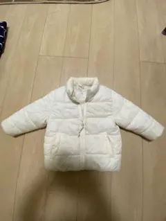 ホワイト コート こども　ジャンパー　futafuta 100サイズ　ダウン