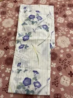 B.W. 朝顔柄 浴衣・帯セット