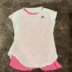 ★ adidas ★ スポーツ Tシャツ レディース トップス ウェア 重ね着