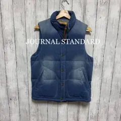 【美品】JOURNAL STANDARD インディゴダウンベスト！