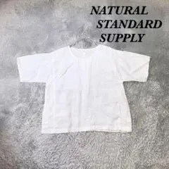 NATURAL STANDARD SUPPLY 半袖カットソー レーヨン100％のサムネイル