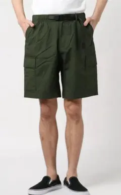 グラミチ★ウェザーカーゴショーツ★ カーキSOSサイズ新品タグ付き