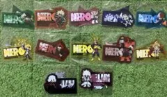 ☆新品☆僕のヒーローアカデミア Wダイカットクリアステッカー セミコンプ