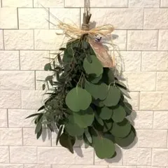 ユーカリとオリーブのナチュラルスワッグ