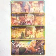 プロセカ メモステ 日野森志歩 日野森雫 天馬咲希 鏡音リン ステッカー シール