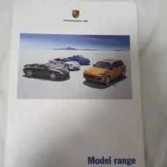 ポルシェ model range カタログのサムネイル