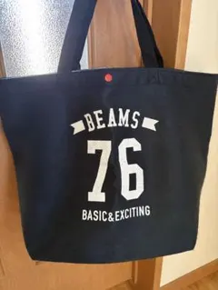 BEAMS トートバッグ ネイビー