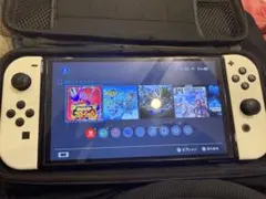 Switch 有機ELモデル ホワイト　本体&Joy-Conのみ付属品・箱等無し