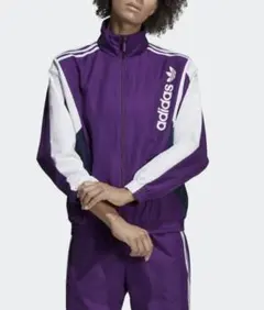 難ありadidasOriginal パープル ジャージセットアップ