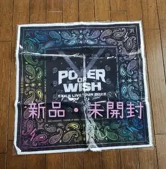 EXILE 2022 POWER OF WISH バンダナ／BLACK
