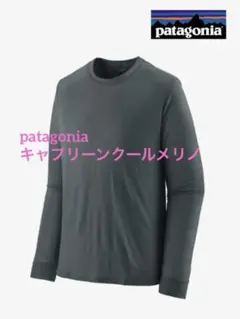パタゴニア メンズ・ロングスリーブ キャプリーン・クール・メリノ・Tシャツ