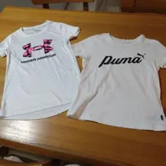 UNDER ARMOUR & PUMA Tシャツセット140