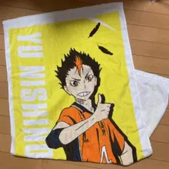 ハイキュー 極楽湯 西谷夕 マフラータオル - メルカリ
