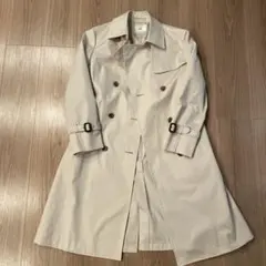 23区 ベージュ ダブルブレスト トレンチコート 38