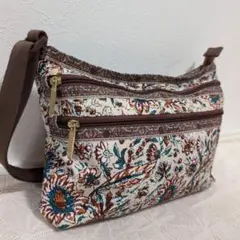 美品】レスポートサック × レゾリヴァード コラボ ショルダーバッグ 花 