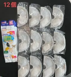 GEX ピュアクリスタル 軟水化フィルター 半円タイプ 猫用 12個