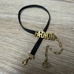 781049/Christian Dior J'Adior ロゴリボンチョーカー