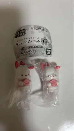ワントーンマスコット〜桜〜　ポチャッコ2つ