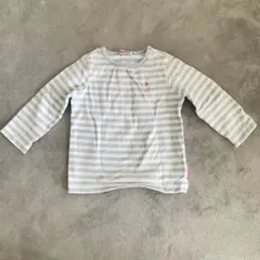 ミキハウス ボーダー長袖Tシャツ 80