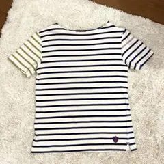 【Urban Research】ボーダー半袖Tシャツ ブルーのサムネイル
