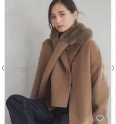 新品　タグ付き　今季　NOELA ミドルコート　ファーなし　格安