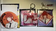 チェンソーマン マキマ3点セット(缶バッジ1点、アクリルキーホルダー2点)