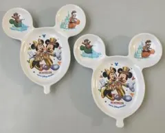 【最終処分値下げ！】ディズニー　30周年スーベニアプレート　2枚セット