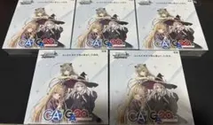 未開封】ヴァイスシュヴァルツ GA文庫 5box 初版 シュリンク付き