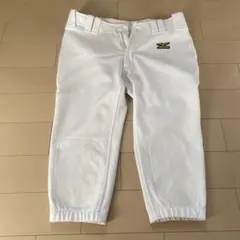 ミズノホワイト 練習着 ユニフォーム　Lサイズ　ショートフィット