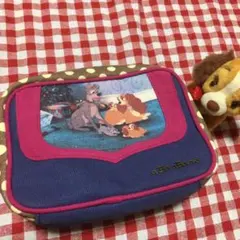 ディズニー　わんわん物語　レディ　トランプ　ポーチ　コラボ