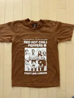 RED HOT CHILI PEPPERS Tシャツ Sサイズ ブラウン